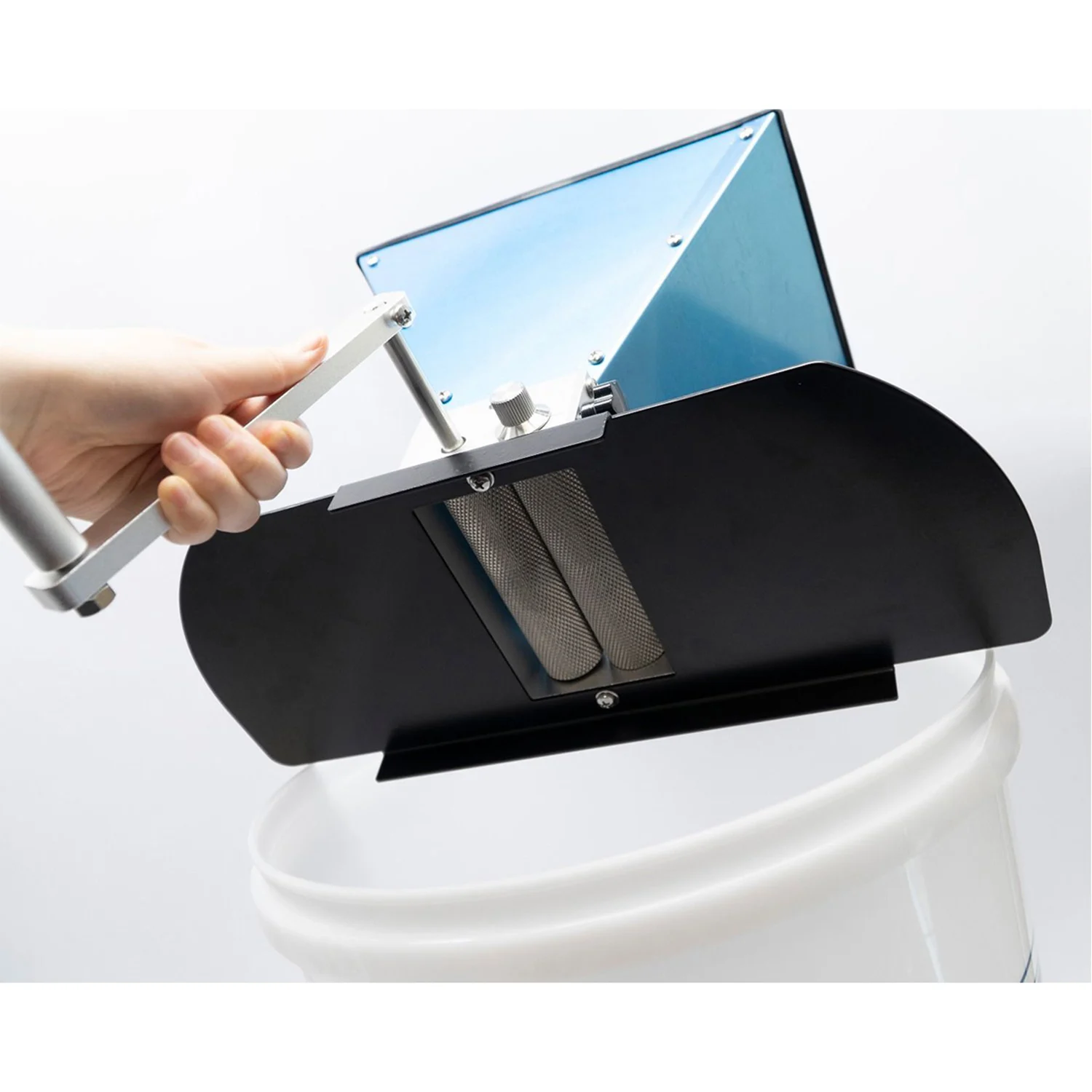 3-роликовая солодовая мельница из нержавеющей стали с металлическим основанием мощная 2-роликовая дробилка для зерна ячменя домашнего пивоварения