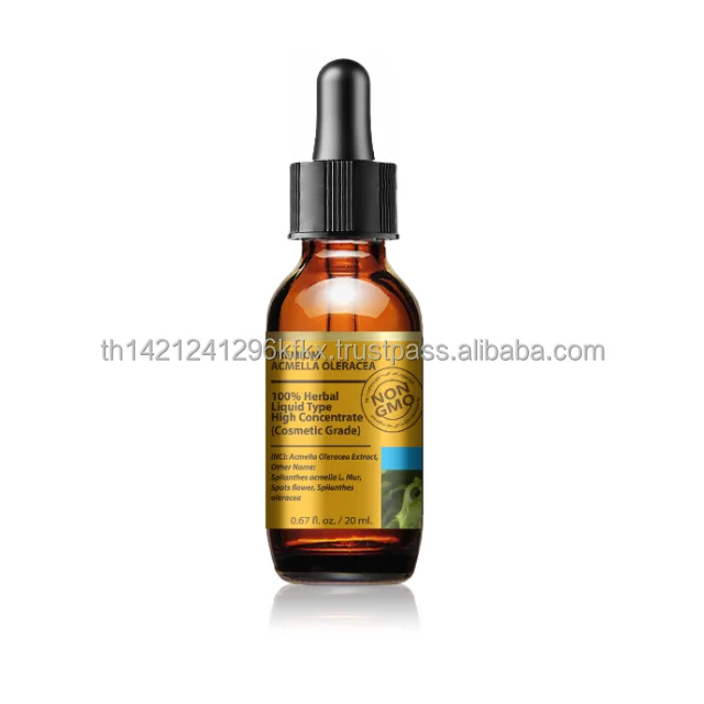  Травяной экстракт Acmella южноравнистой париклаты в жидкости типа 25 мл. (Высокая концентрация) спирт извлеченный