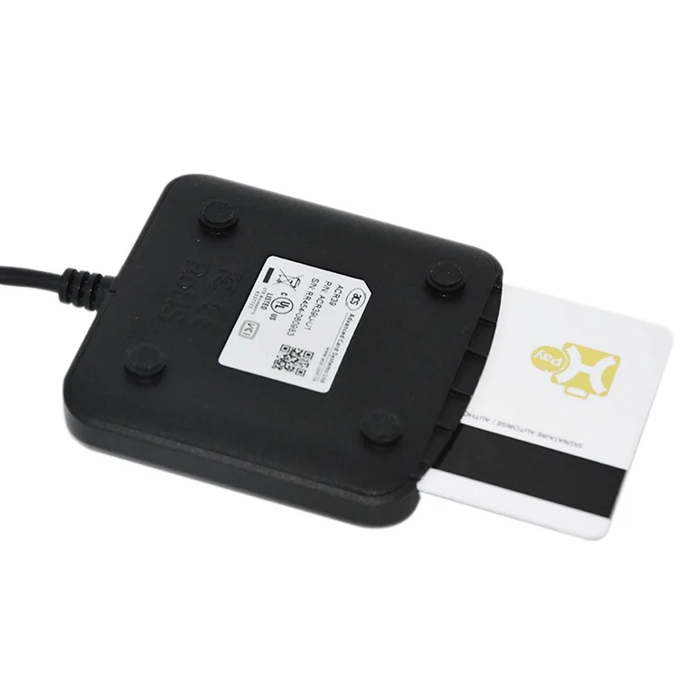 ISO 7816 IC Chip 13.56MHz Card Reader For Banking Payment ACR39U-U1