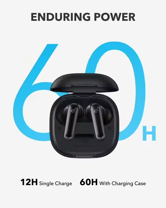 Лидер продаж оригинальные наушники Soundcore P40i ANC настоящие беспроводные Bluetooth-гарнитура Беспроводные стереонаушники с микрофоном