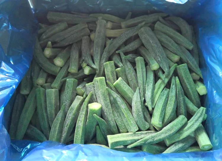 Frozen Vegetables Green Okra