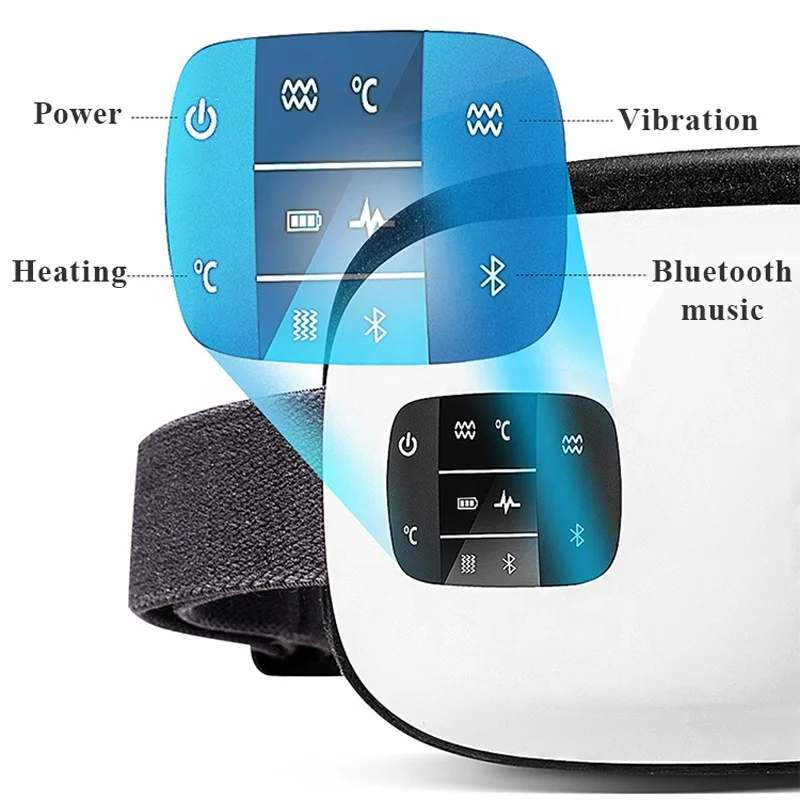 2023 hot sales manufacturers cheap price ems therapy intelligent air pressure eye roller beauty massager