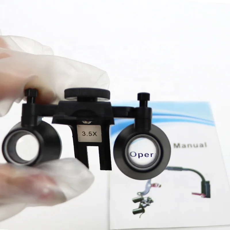 Anteeth New Lab Equipment Dental Magnifier Surgical loupes 5W Led headlight Loupe Binocular Dental Loupe 3.5x