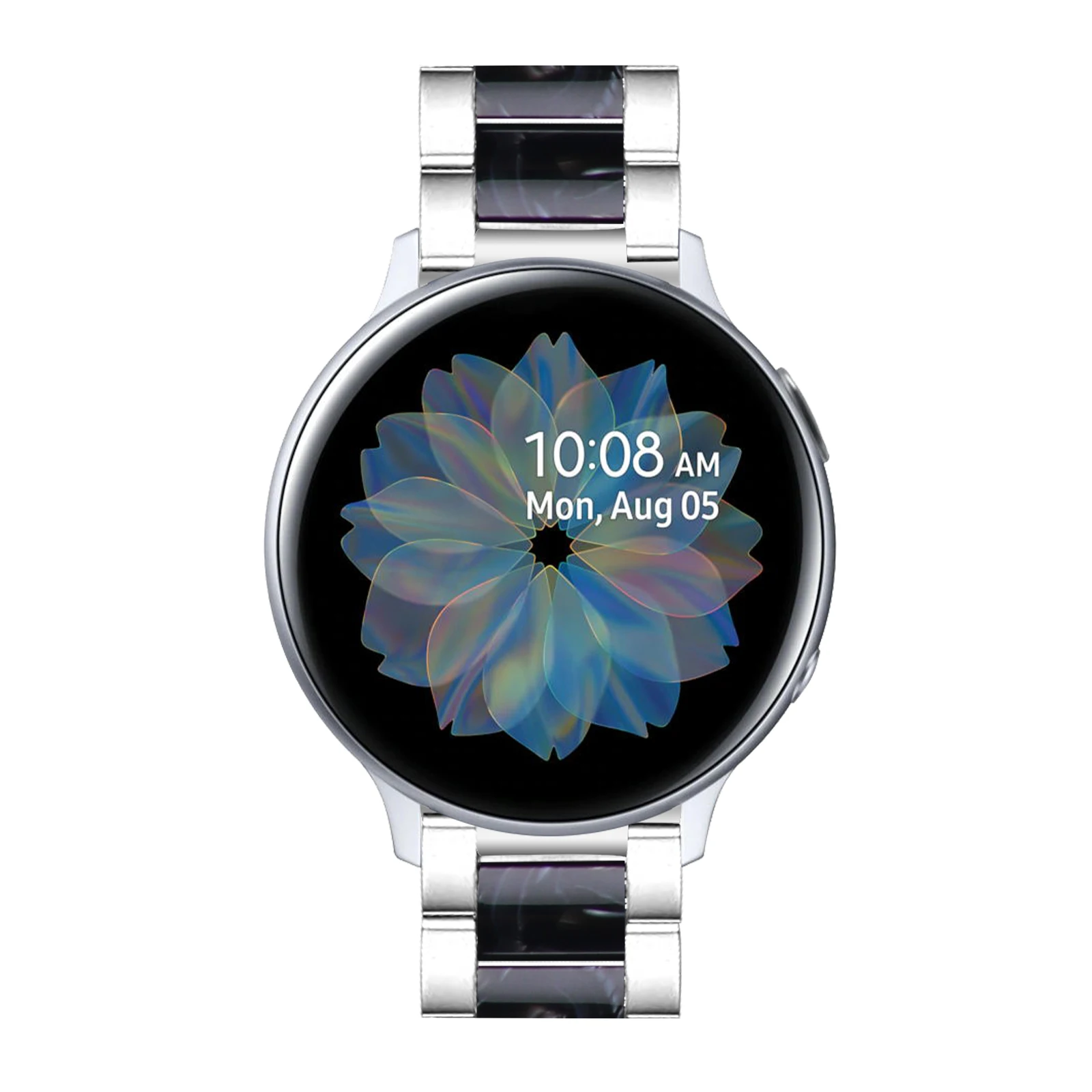 with package premium solid color resin wristband samsung active 2 watch band for samsung galaxy watch 5 pro 4 Band