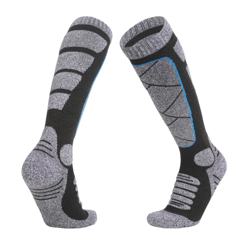 Зимние толстые спортивные походные носки на заказ шерстяные теплые merino для мужчин