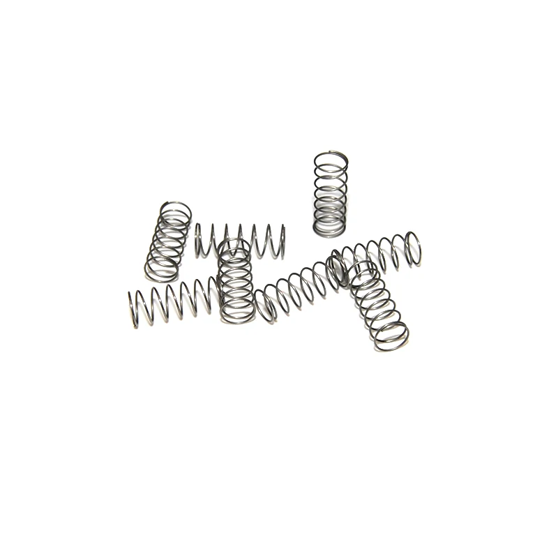 Customized Beryllium Copper Metal Toy Grounded End Miniature 304 Stainless Steel Compression Spring For Umbrella