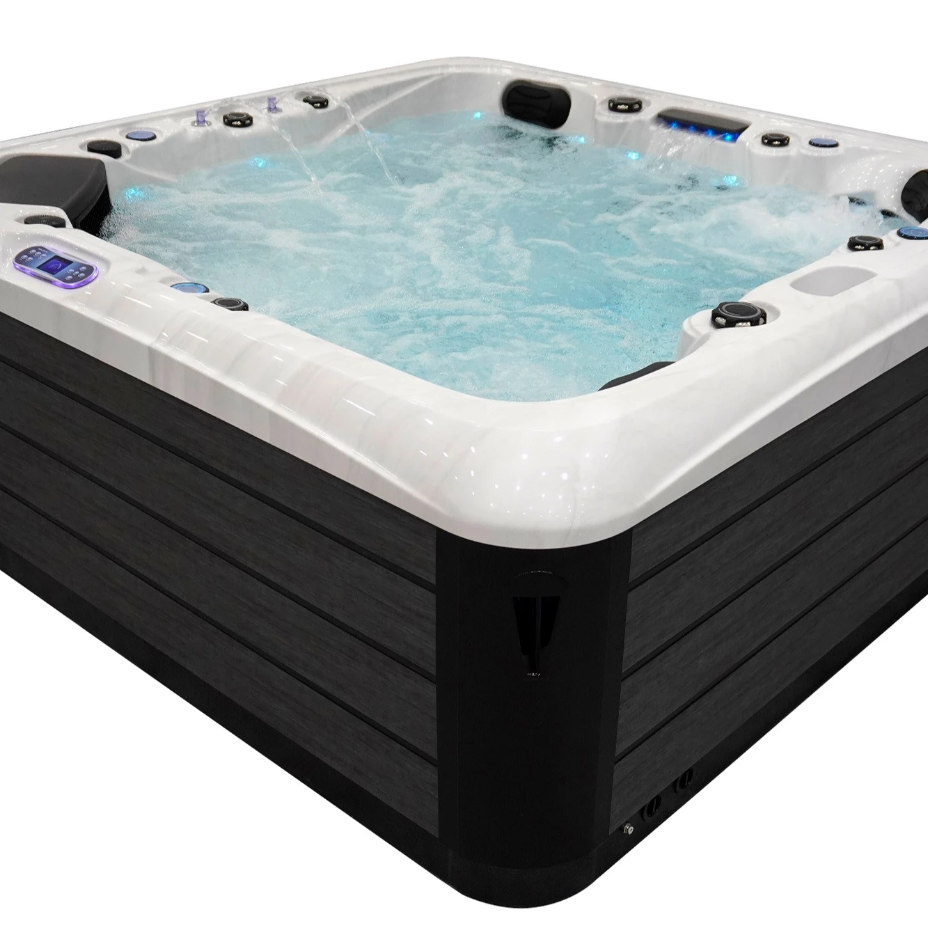 Europe Balboa Control 2 lounge garden luxury relax hot tub spa bath whirlpool outdoor spa hot tub with jacuzzier