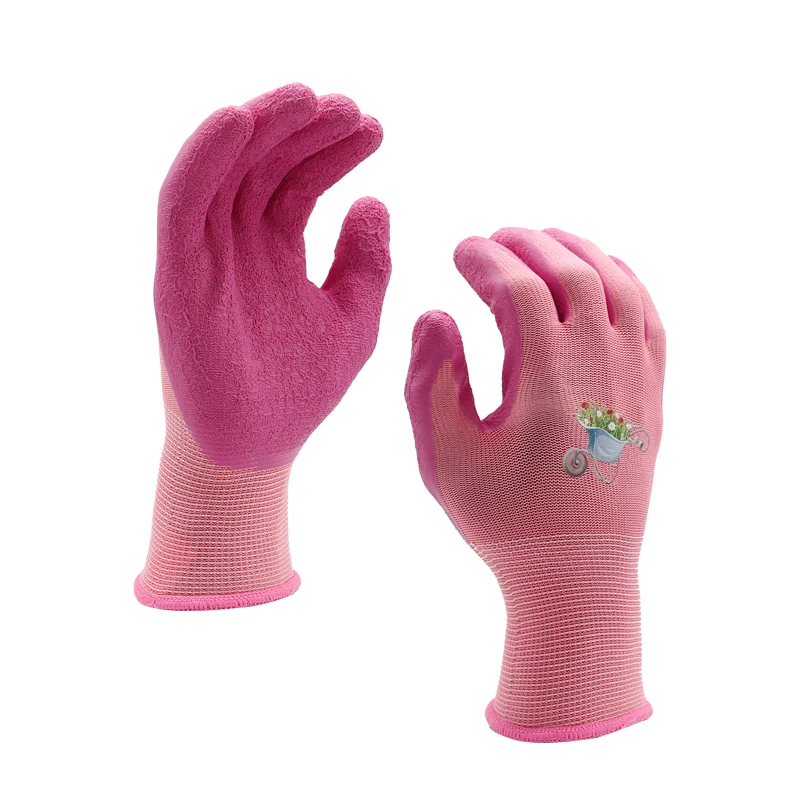 Industrial Safety Rubber Work Gloves Hand Protective Gloves For Construction
