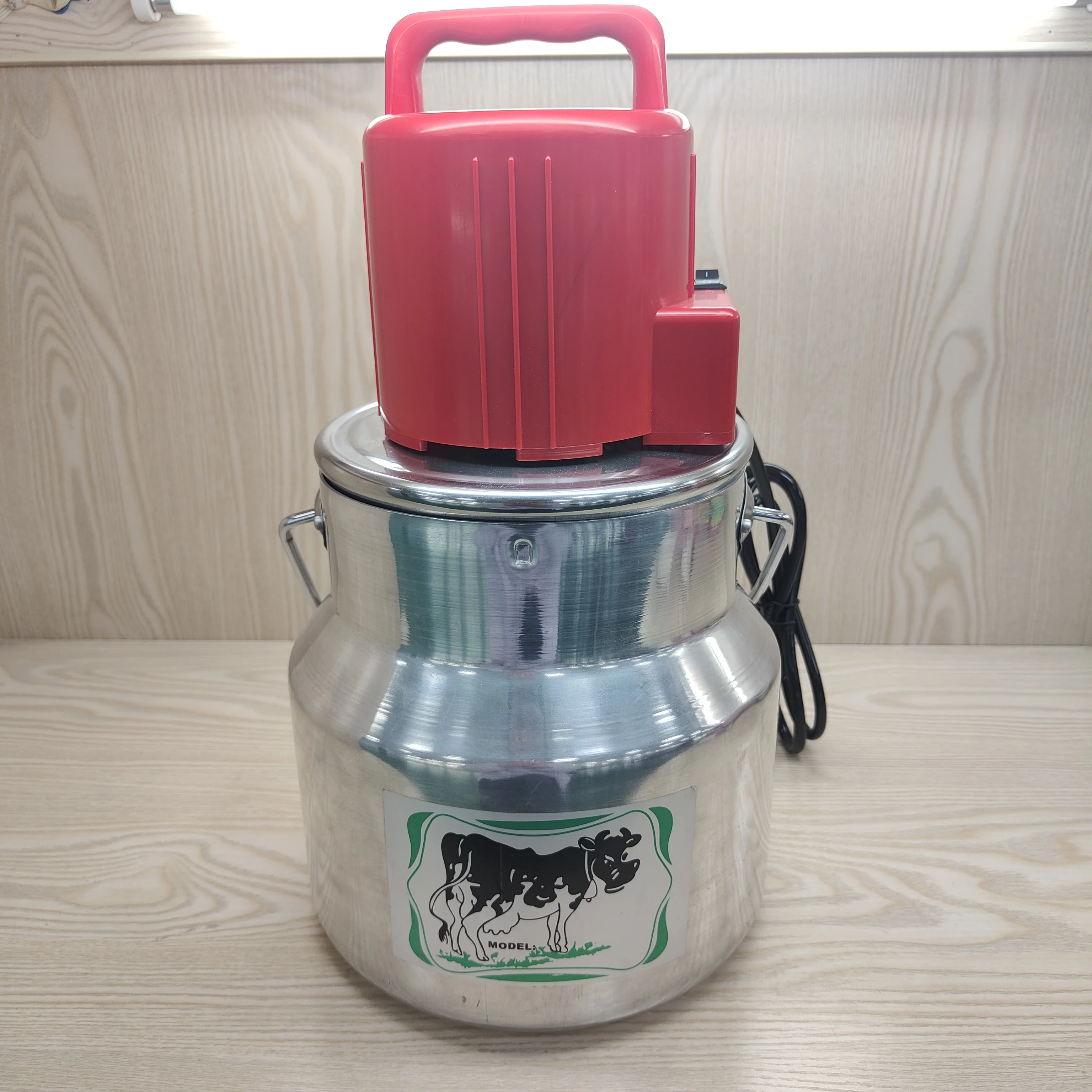 Cheap Factory Outlet wholesale electric churn 5L 7L 11L 13L 20L milk mixer with Blue/Red plastic cover