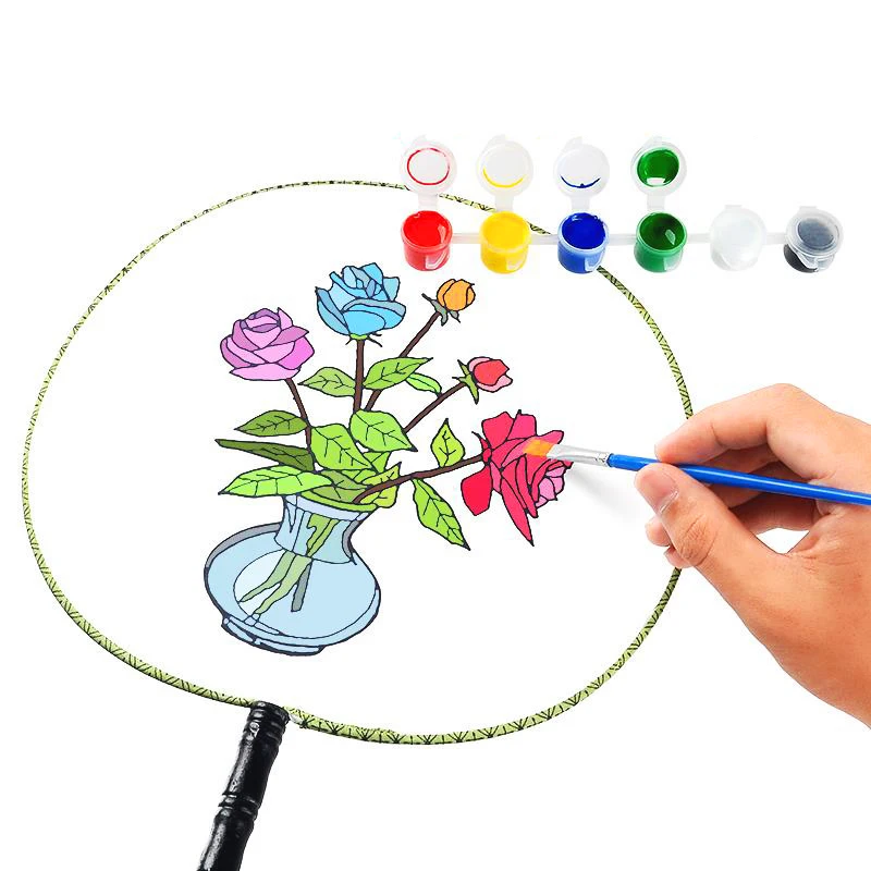 
Wholesales mini pot 3ml acrylic art paint 