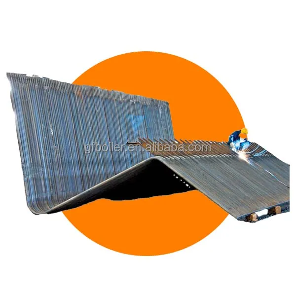 Natural Gas Fired Steam Boiler Power Station Spare Parts Membrane Waterwall Panel