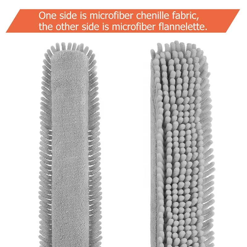 Jesun extendable telescopic handle microfiber duster magic home super cleaning ablity products