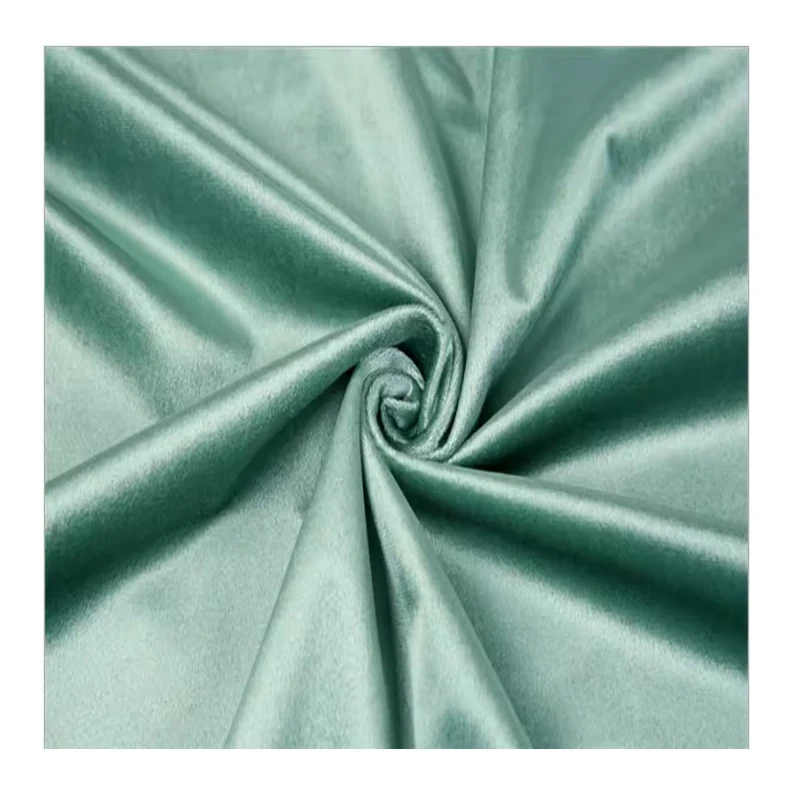 wholesale price per meter  100% Polyester stretch  italian velvet fabric for dresses