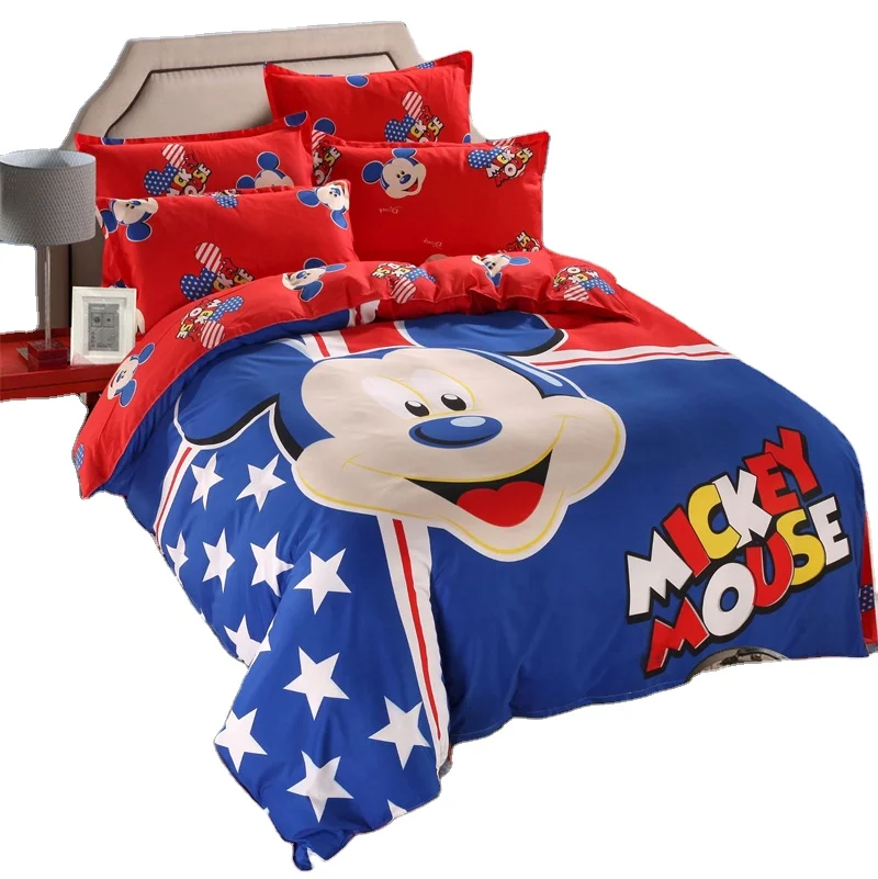 UO домашний текстиль, индивидуальный Детский Комплект постельного белья, мультяшное постельное белье, пододеяльник