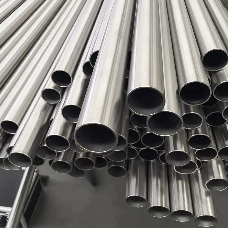 Astm B338 Od2.5inches Gr2 бесшовная титановая труба для выхлопной трубы двигателя