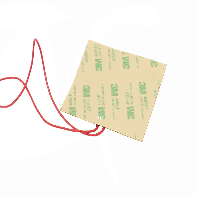 5V 6V 12V 24V Custom Shape Flexible Heating Element Polyimide Film Heater Etched Foil