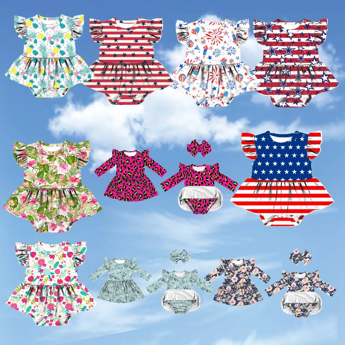 New patterns european style baby hot pink leopard dress infant romper sweet newborn baby girl birthday dress