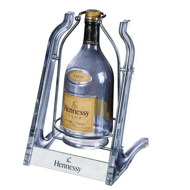 Luxury and exquisite acrylic bar display for alcoholic drinks stand