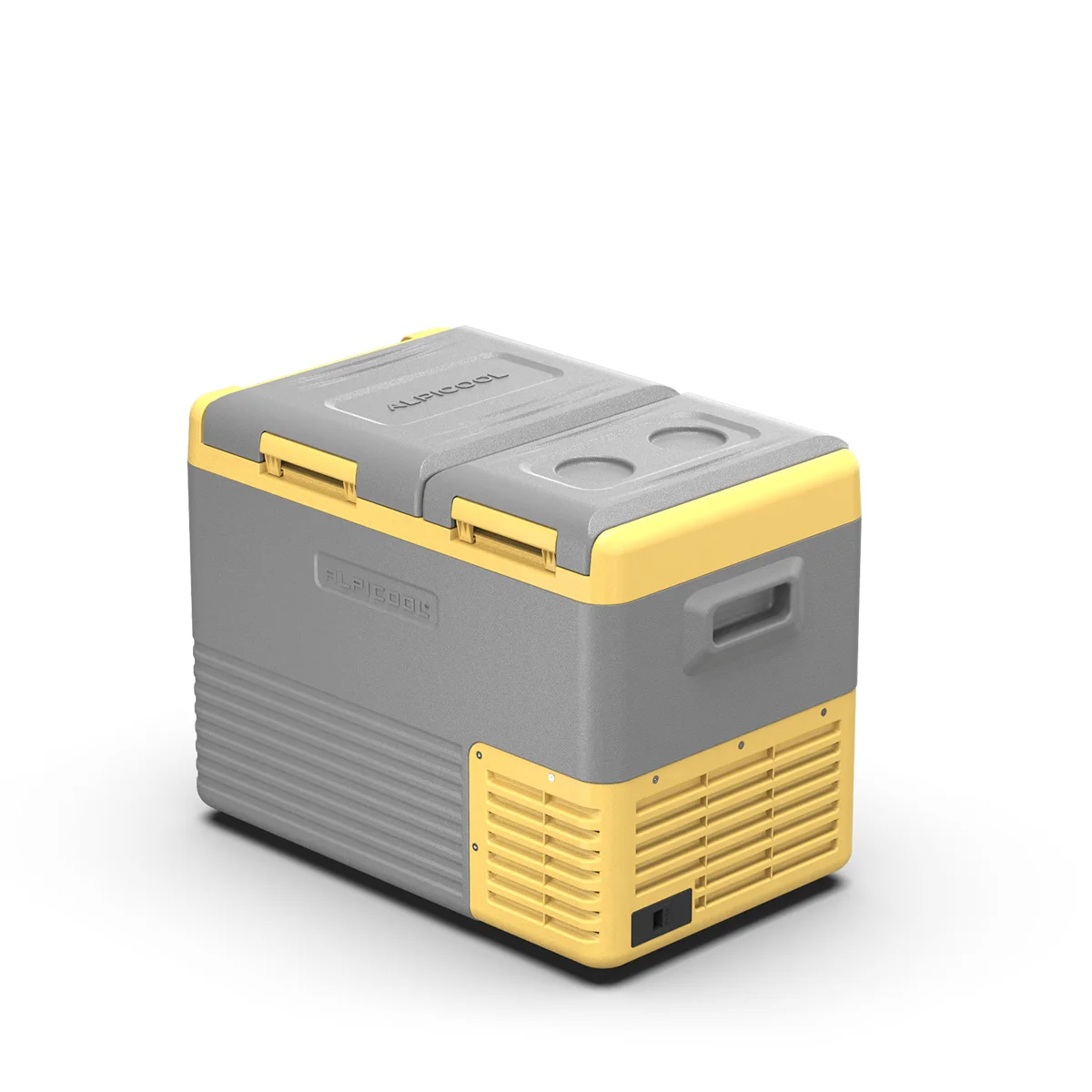 Alpicool CLD Series Dual Zones Cooler Removable Door Design Freezer Portable Camping Car Fridge 12V Dual Use Refrigerator