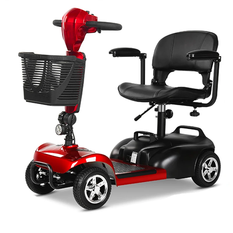 Trending Products 2024 New Arrivals Wheel Scooter 4 Elderly Escooter Foldable Disabled Electric Scooter