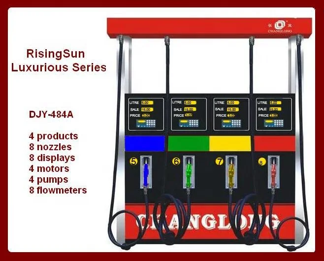 DJY-484A S-LONG SERIES fuel dispenser pump 8 hoses fuel dispenser mechanic fuel dispenser for sale in kenya