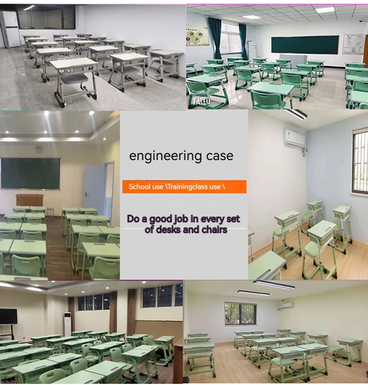 Children's desks and chairs plastic desks and chairs middle school students' desks and chairs