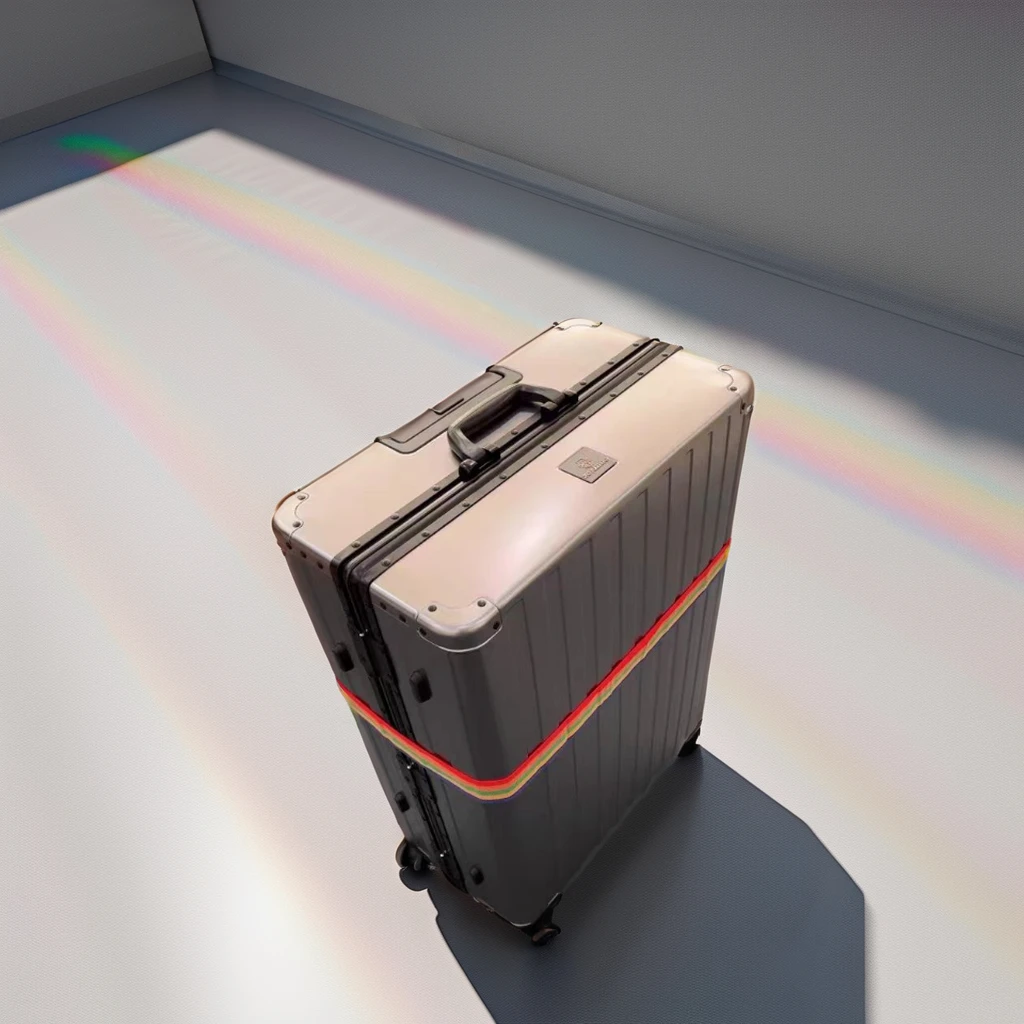 26' All Aluminum  Magnesium Alloy Luggage Large Capacity Suitcase Spinner Wheels Pure Metal  case Unisex Hot Selling Product