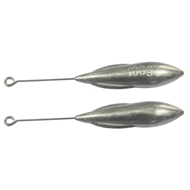 100g-130g SP plomo aletas  pesca surf casting sinkers long tail  fishing lead weight fishing weight sinkers