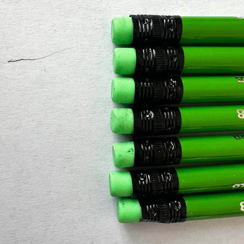 Wholesale School Stationery Supply Standard Pencils HB Wooden Pencil with Custom Logo Printed for Children