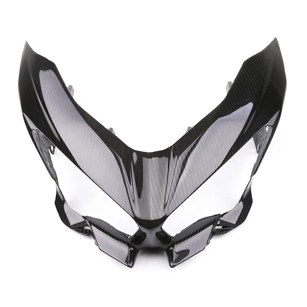 Carbon fiber shell upper side plate for Kawasaki Ninja 400 2018 Motorcycle accessories other parts