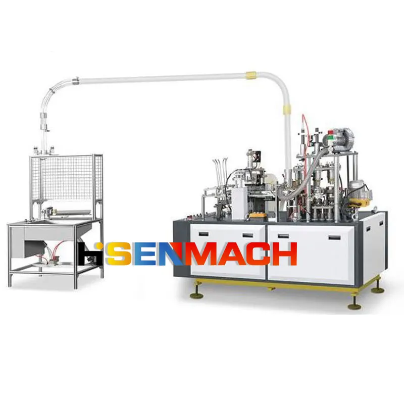 Full Automatic High Quality Middle Speed 80 PCS Paper Cup Making Machine coffee tea juice paper cup forming machine