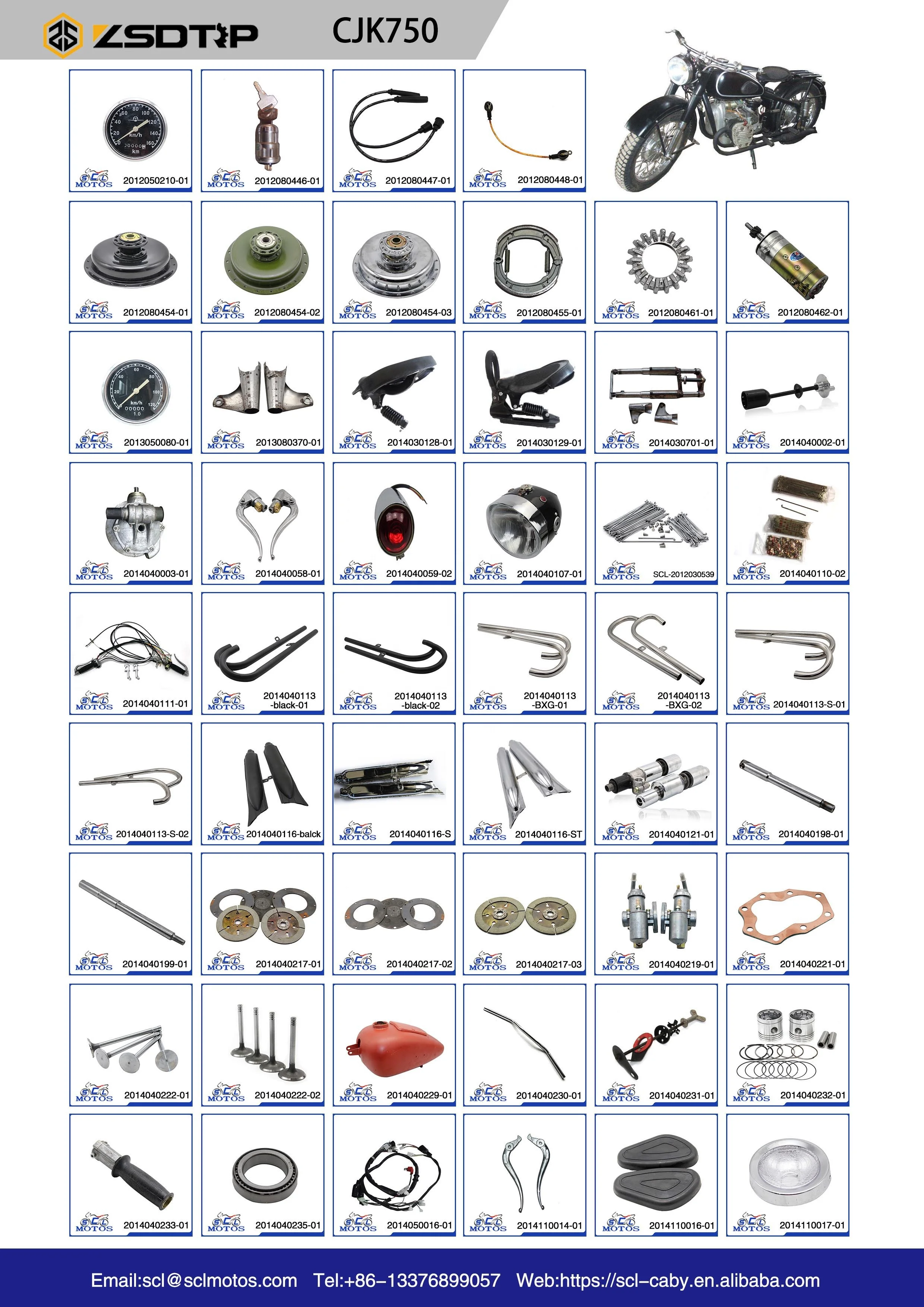 Frame Body Bolt Washer Hexagon Nut For CJK750 Ur.al Dne.pr M72 R71 R66 M1 Oldtimer Sidecar 750CC Motorcycle Frame Bolt Assembly