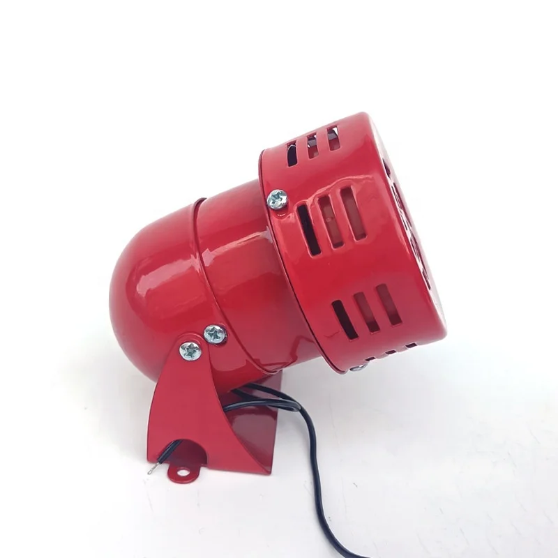 MS190 12V 24V 220V Mini motor alarm fire alarm warning buzzer electronic siren