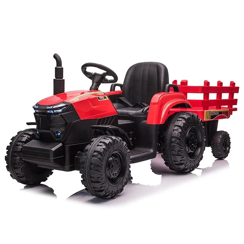 Kids ride on car 12v electric tractor for baby to drive