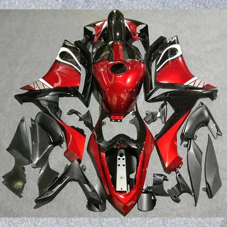 2021 WHSC ABS литьевая пресс-форма комплект кузова мотоцикла для Yamaha R1 2007 2008 Обтекатели пользовательские комплекты с красным и черным цветом