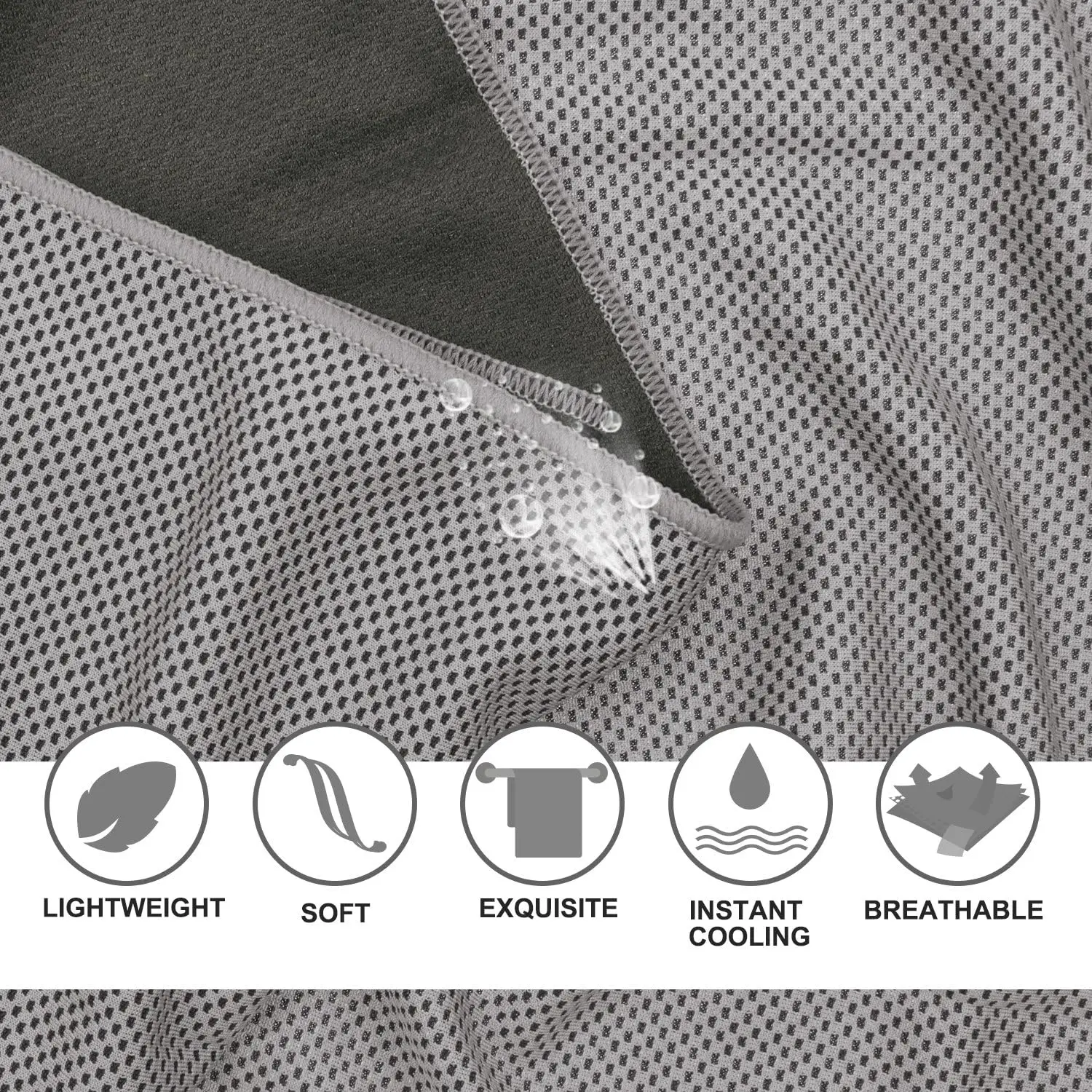 China supplier custom logo instant cooling refreshing sports ice cool towel