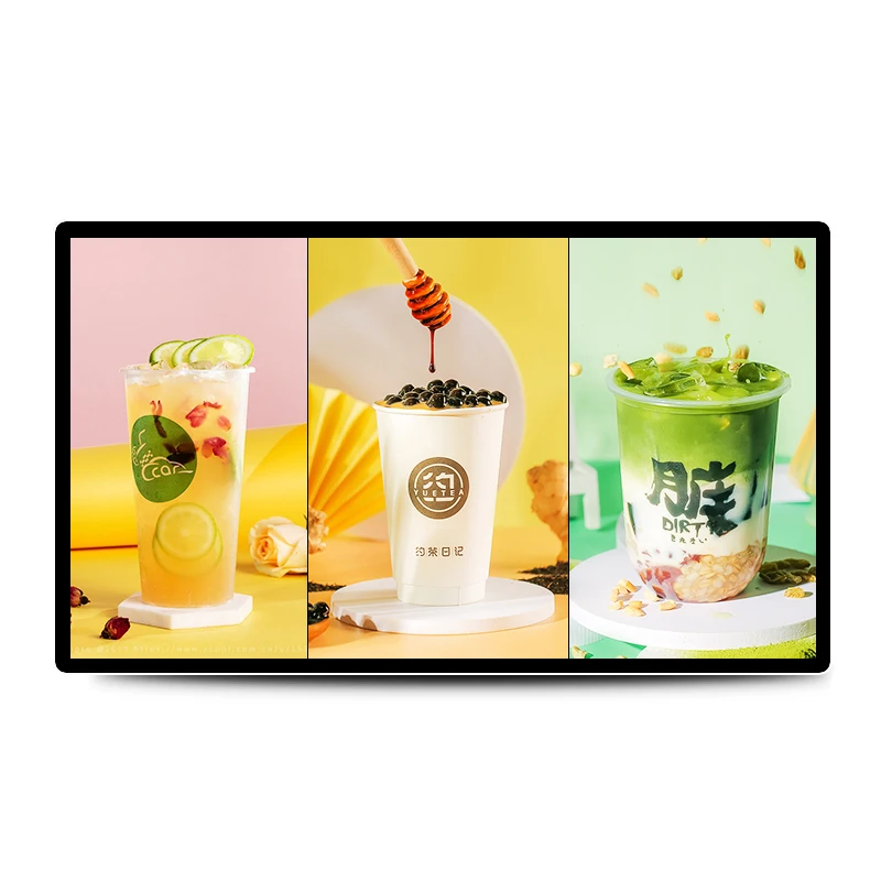 43' Wifi Wall Mounted Digital Signage Infrared Touch Screen Kiosk AD Player For Shopping Mall