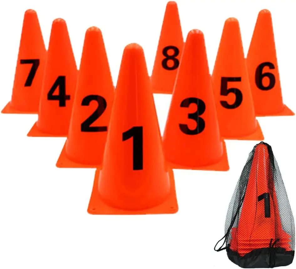 ONESTARSPORTS Soccer Football Basketball Sports Activities Training Equipment Agility Durable Traffic Cones Training Cones