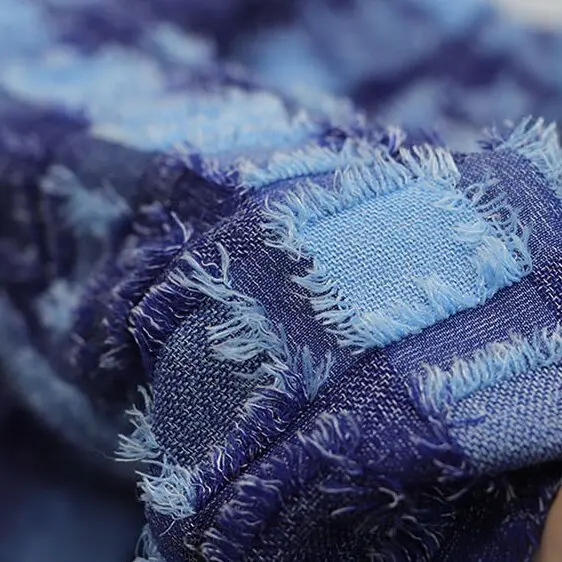 Wholesale Wool Yarn-Dyed Plaid Shirt Fabric for Men and Women Twill Style for Clothing and Shoes