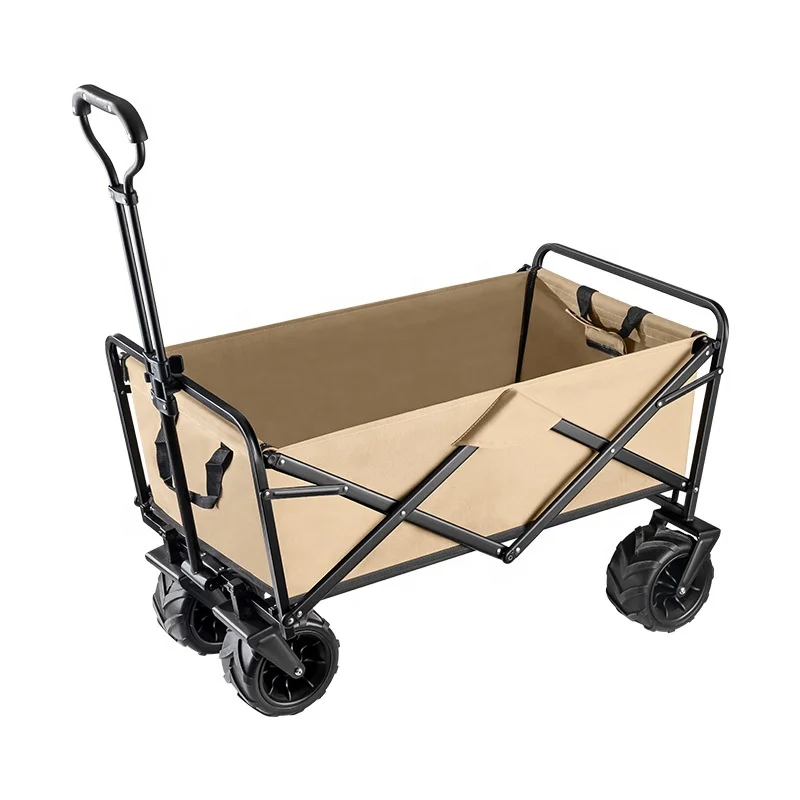 Heavy Duty outdoor Garden Park Utility kids wagon portable beach trolley cart foldable camping stroller folding wagon