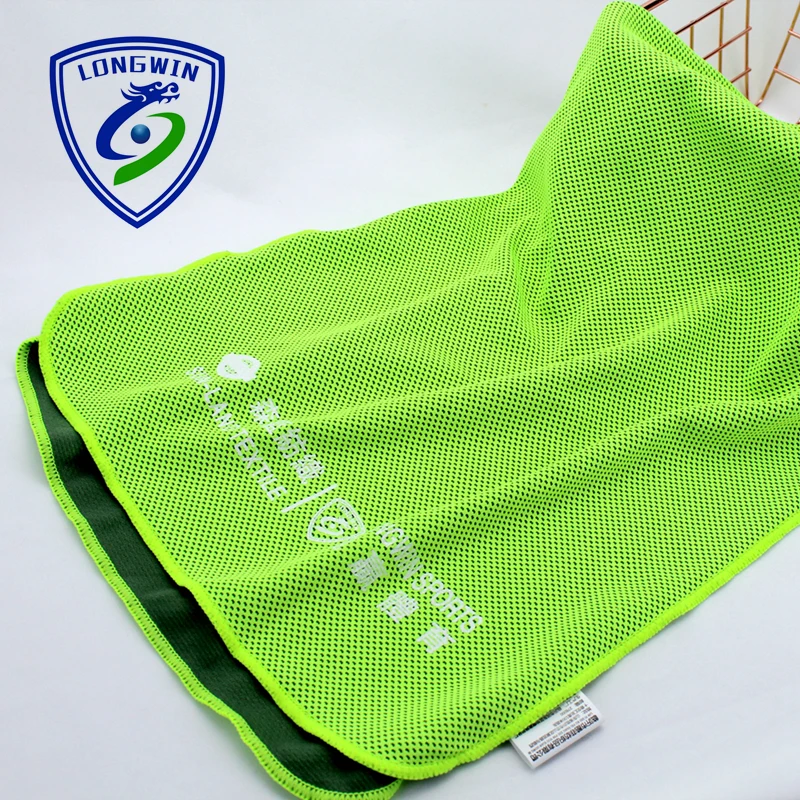 sports towels material two color look wicking finished cheap price 100 polyester honeycomb knitted mesh fabric
