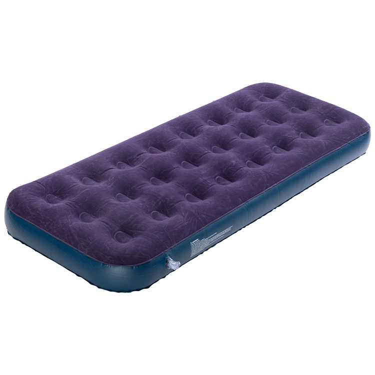 Double Design Air Bed Inflatable Air Mattress With Built-in Pump