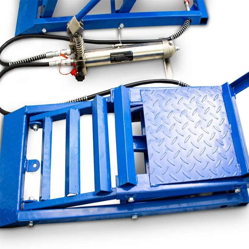 YQY New CE 5T Adjustable Hydraulic Car Ramps Steel Vehicle Lift Ramp for Cars Auto Hydraulic Service Jack Car Ramp