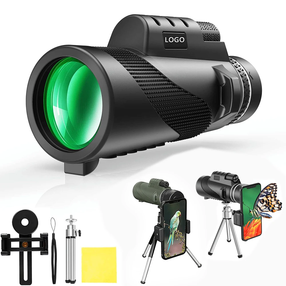 50x60 Night Vision Monocular High Power Dual Focus Optics Monocular Zoom Telescopes For Sale For Mobile Phone