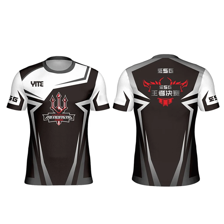 Custom esport gaming jersey high quality esports team jersey manufacturers gaming jersey