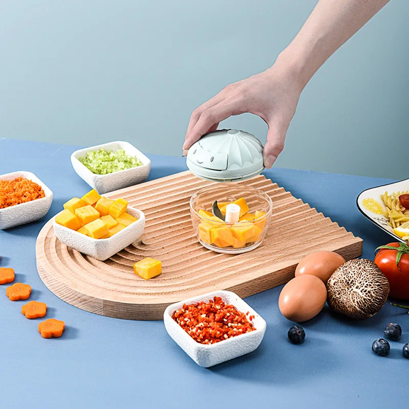 Детская пищевая добавка профессиональный миксер мини ручная кухонная мясорубка пищевой прозрачный измельчитель для