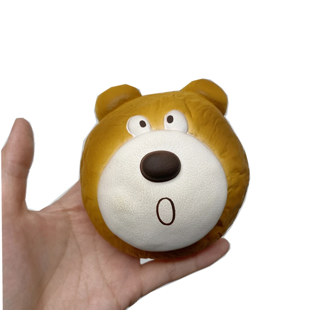 Soft Toy Customized Cute Bear Decompression Mochi Squishy Squeeze Toys Anti Stress Toy for Kids