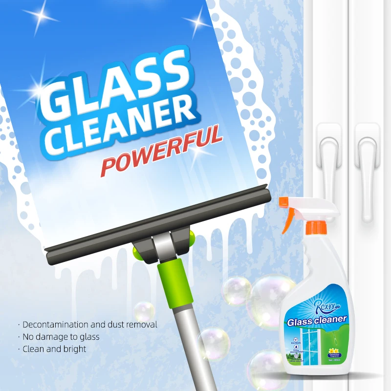 500g Special Window Detergent Washing Liquid Glass Cleaner Spray