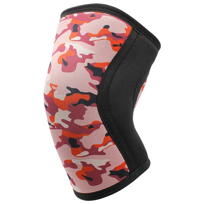 Silicone Knee Pads for Weightlifting and Fitness Training Anti-Slip Breathable Firm Control Deep Squats Protection for Adults