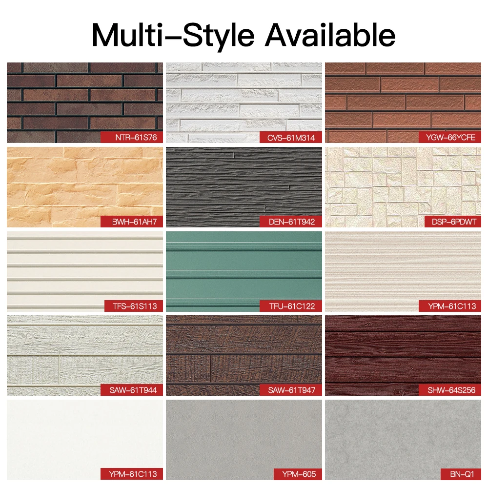 KTC Self-Cleaning Fiber Cement Board Wall Cladding Panel Exterior Decorative Wall Panel Interior Exterior Use Wall Siding Panels